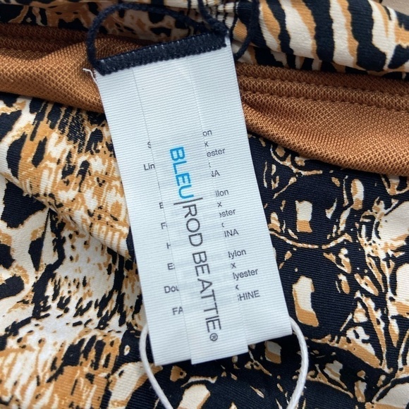 Bleu Rod Betty Animal Print Bikini Bottom Size 14 - Picture 8 of 9